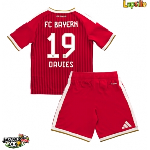Bayern Munich Alphonso Davies #19 Kotipaita Lapsille 2026-27 Lyhythihainen (+ shortsit)